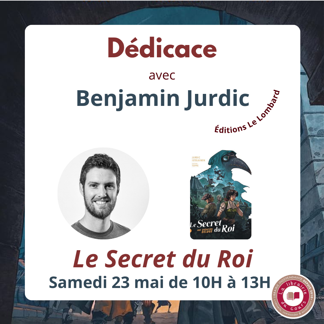 Dédicace avec Benjamin Jurdic